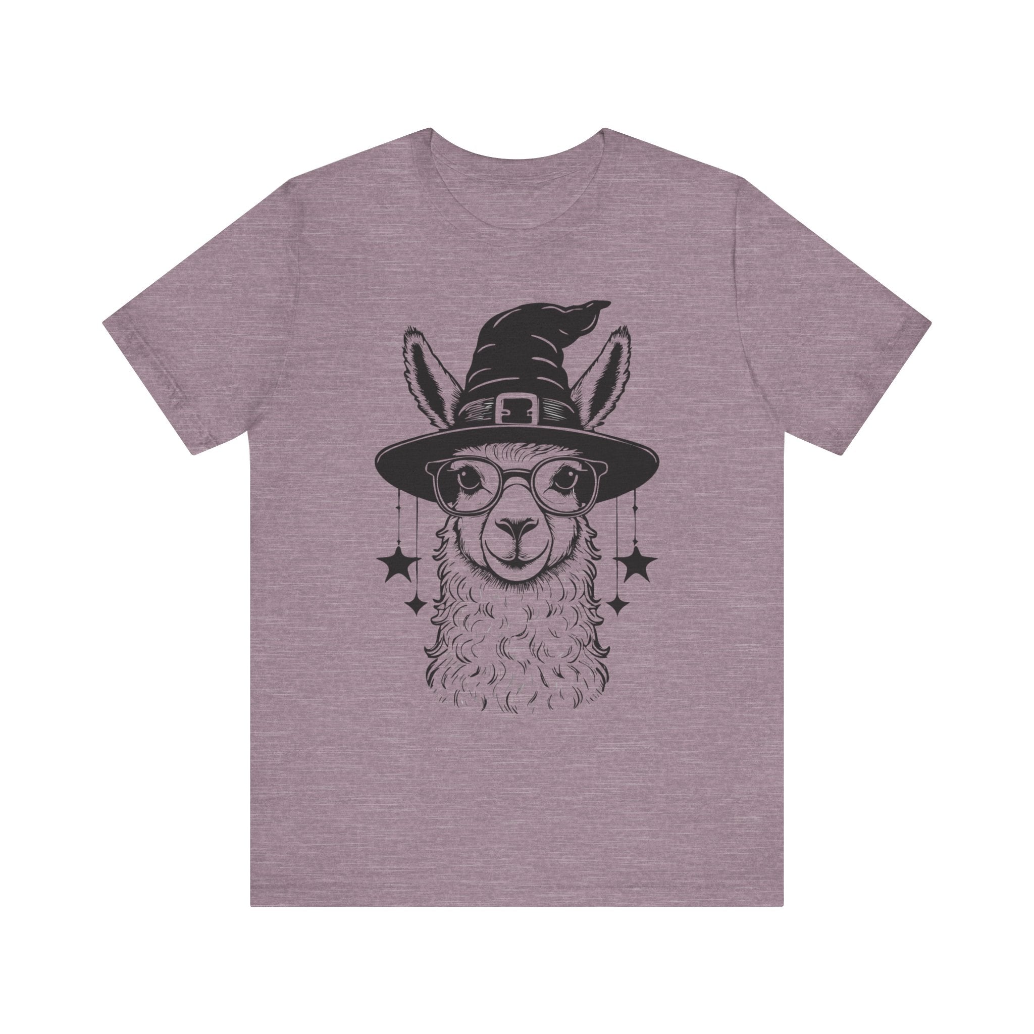 Witchy Llama Unisex Tee - Spooky Fun, Halloween Gift, Casual Wear, Unique T-Shirt, Trendy Graphic Shirt