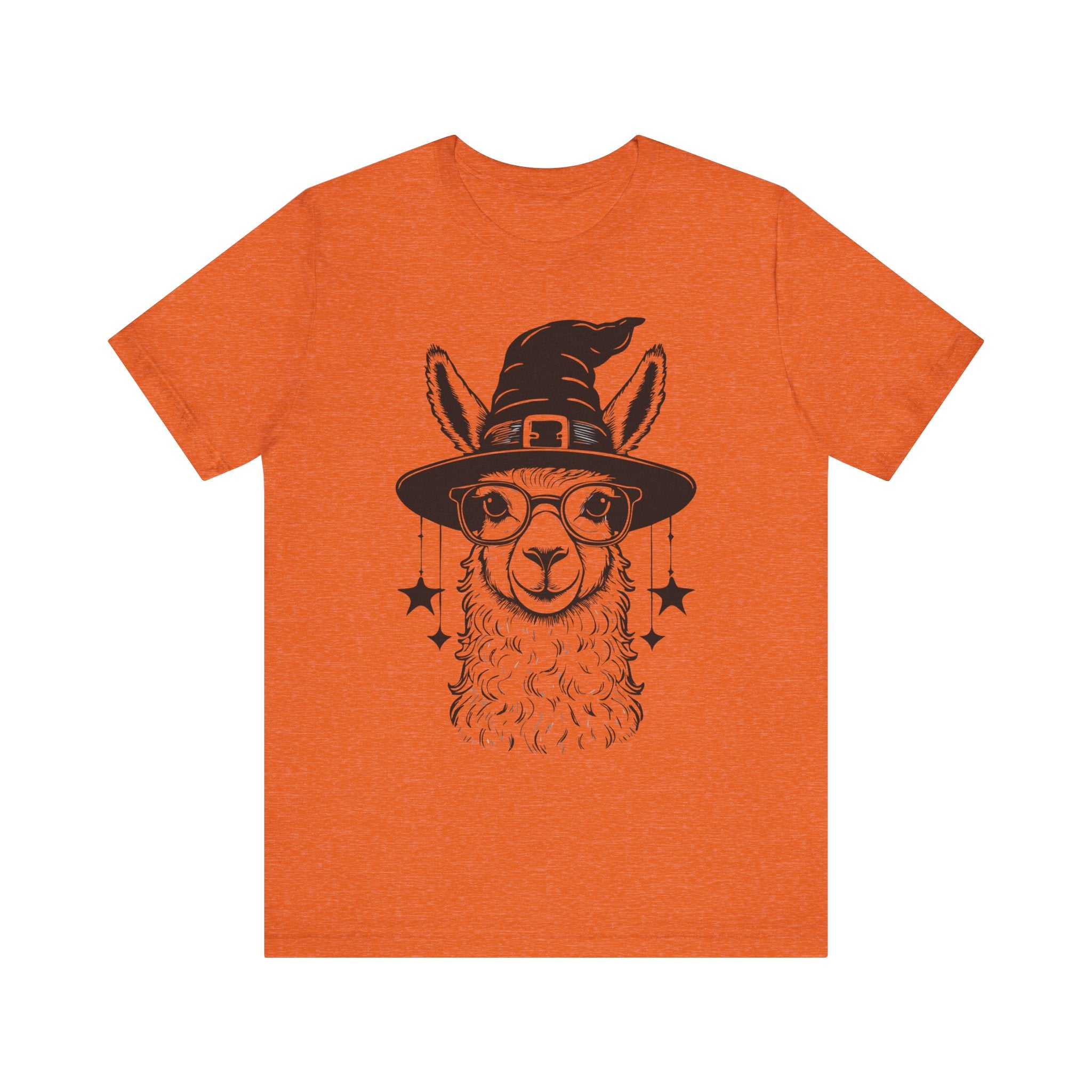 Witchy Llama Unisex Tee - Spooky Fun, Halloween Gift, Casual Wear, Unique T-Shirt, Trendy Graphic Shirt