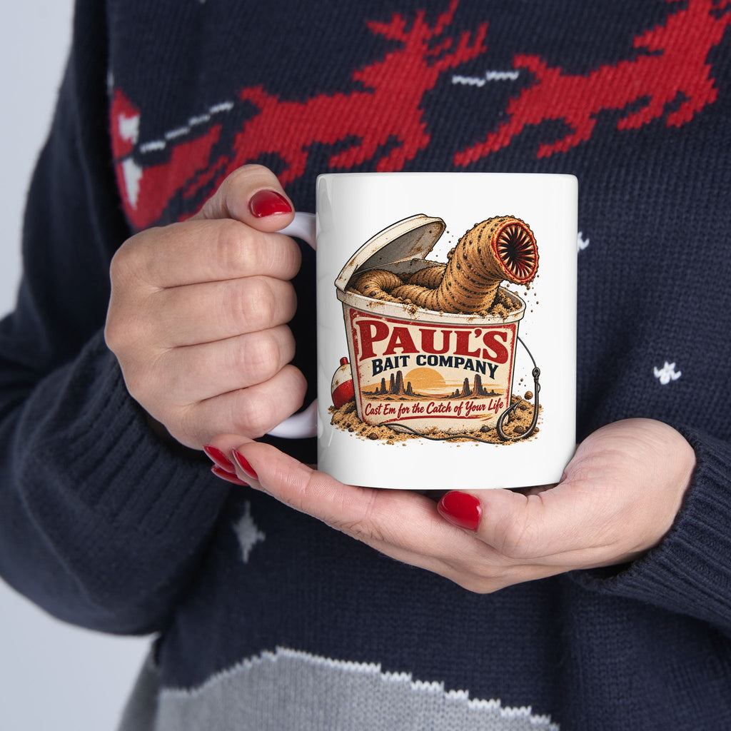 Pauls Bait Company Funny Dune Mug