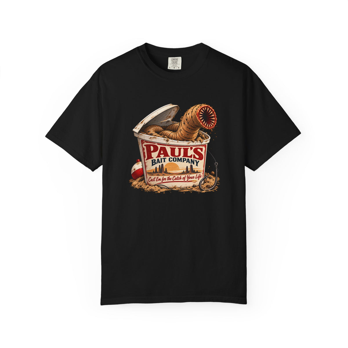 Paul’s Bait Company Vintage Fishing T-Shirt