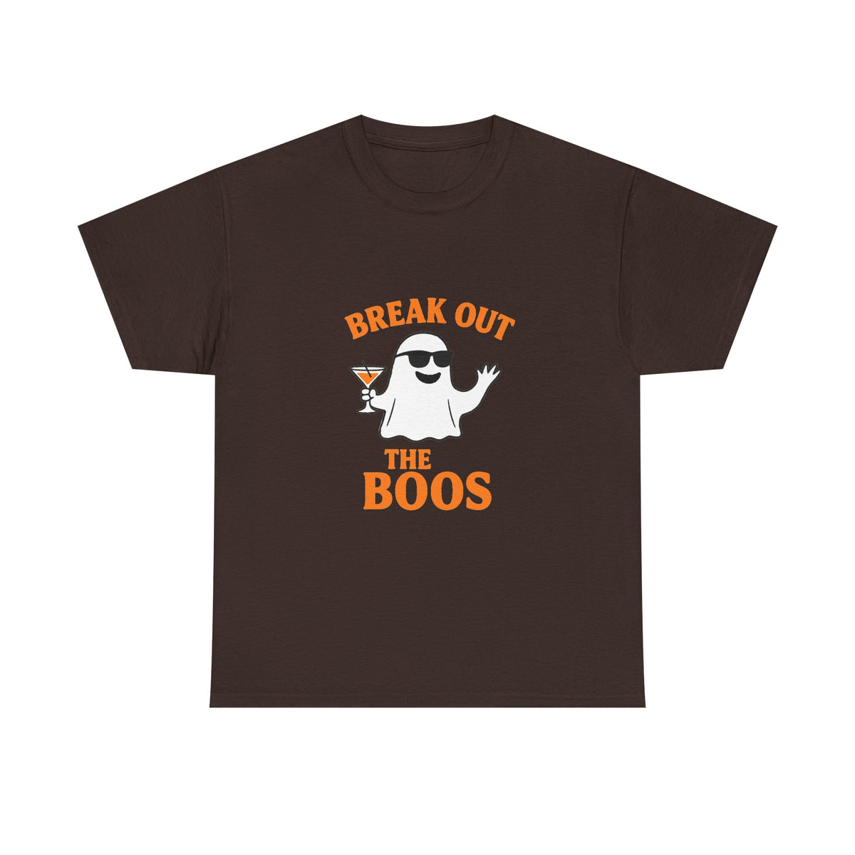 Halloween Party Unisex Tee, Boo-Themed T-Shirt, Casual Wear, Ghost Graphic, Spooky Season Apparel, Fun Gift Idea