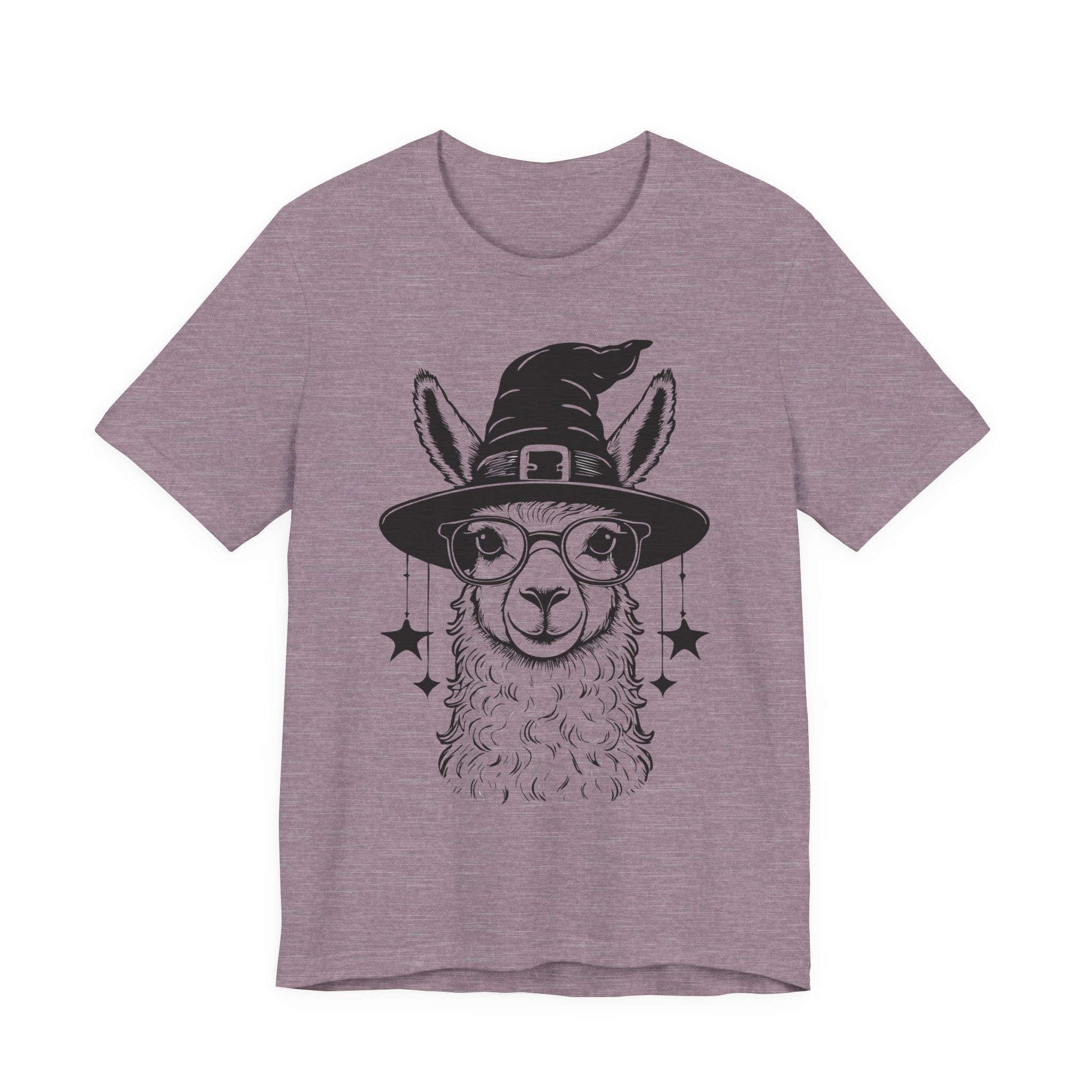 Witchy Llama Unisex Tee - Spooky Fun, Halloween Gift, Casual Wear, Unique T-Shirt, Trendy Graphic Shirt