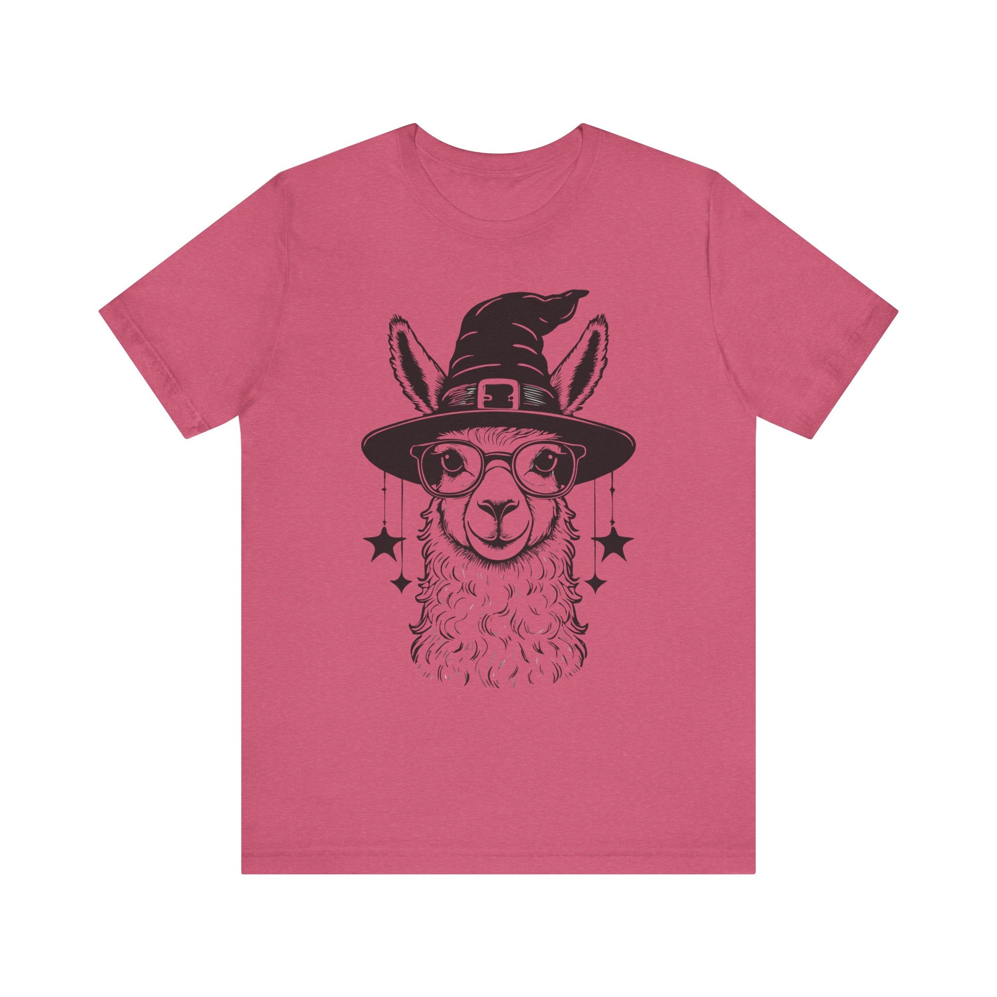 Witchy Llama Unisex Tee - Spooky Fun, Halloween Gift, Casual Wear, Unique T-Shirt, Trendy Graphic Shirt